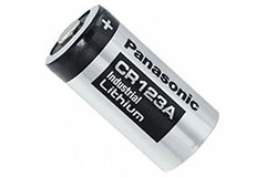 Image of Panasonic CR123A 3 V Lithium Manganese Dioxide Battery