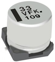 Image of EEE-FK (HF) Series (High-Temperature Reflow) Surface Mount Aluminum Electrolytic Capacitors