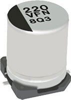 Abbildung der Aluminium-Elektrolytkondensatoren der Serie EEEFN von Panasonic