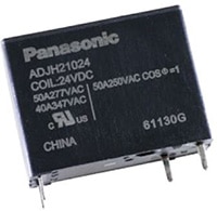 Panasonic's DJ-H Series Relays DJ-H 系列继电器