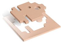 Image of Parker Chomerics' THERM-A-GAP™ HCS10 Thermally Conductive Gap Filler Pads