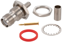 Image of Pasternack RP TNC Female Bulkhead Connector
