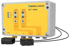 Image of Pepperl+Fuchs' USi-Safety Ultrasonic Sensor System