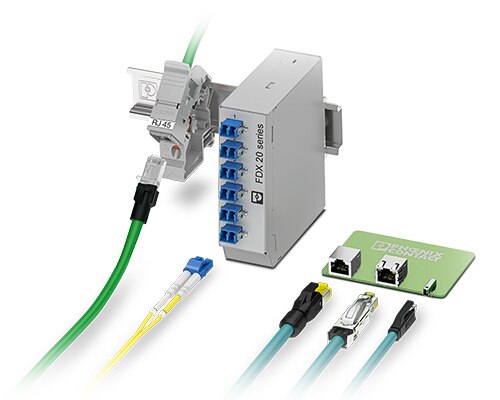 Copper Connectors on a Board