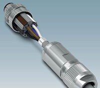 Phoenix Contact 的 M12 直插式連接器圖片