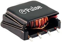 Pulse Electronics 的 PGG6457 系列 4.2 KV 高隔離能力薄型變壓器的圖片