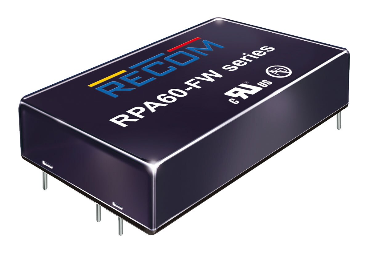 RPA60-FW Series DC to DC Converter