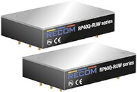 Image of RECOM's RP40Q-RUW/RP60Q-RUW DC/DC Converters