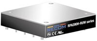 RECOM Power 的 RPA100H 和 RPA200H 半磚型 DC/DC 轉換器圖片