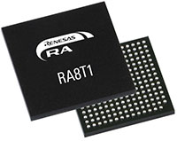 Abbildung: RA8T1 von Renesas auf Basis des Arm® Cortex®-M85