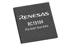 Image of Renesas RC1910x PCIe Gen7 Clock Buffer
