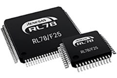 Image of Renesas RL78/F25 16-Bit MCU with Capacitive Touch for Automotive