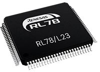 Image of Renesas RL78/L23 32MHz Ultra-Low Power LCD MCU with Capacitive Touch Function