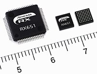 Renesas 的 Rx651 MCU 系列圖片