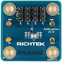 Richtek RT5707 超低 IQ HCOT 降压转换器评估板图片