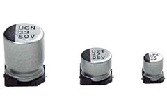 Image of Rubycon's SEV Series Capacitors