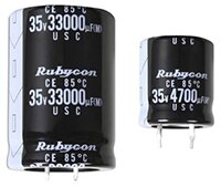 Rubycon's USC Series Capacitors