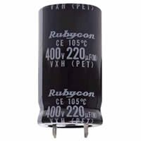 Image des condensateurs série VXH de Rubycon