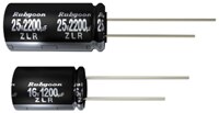 Image of Rubycon ZLR Series Radial Lead Aluminum Electrolytic Capacitors
