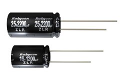 Image of Rubycon ZLR Series Radial Lead Aluminum Electrolytic Capacitors