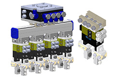 Image of SCHUNK's Miniature Pneumatic Flexible Robotic End-Effector FGA MPG+ Kits