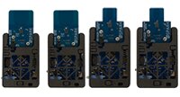 SPARK Microsystem 的 EVK-SR1010-MP1 和 EVK-SR1020-MP1 无线 SPARK UWB 评估套件的图片
