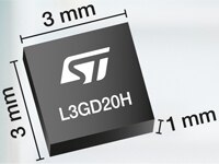 Image of STMicroelectronics' L3GD20 MEMS Motion Sensors