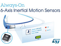 Image of STMicroelectronics' LSM6DS0 iNEMO Inertial Module: 3D Accelerometer and 3D Gyroscope