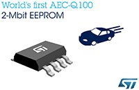 STMicroelectronics 的 M95M02-A125 2 Mbit 汽車 EEPROM 影像