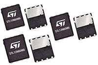 Image des MOSFET de puissance 600 V MDmesh™ série M6 de STMicroelectronics