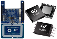 Image of STMicrolectronics' ST25 NFC/RFID Reader and Dynamic Tag Solution