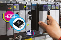 Imagen del fusible electrónico universal completamente programable de 8 V a 48 V STEF01 de STMicroelectronics