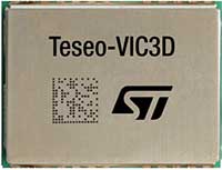 STMicroelectronics 的 Teseo-VIC3D 工业 GNSS 航位推算模块图片