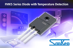 Image of Sanken's FMKS 2000 Series Diode with Temperature Detection