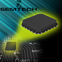 Image of Semtech's SX1231 RF Transceiver