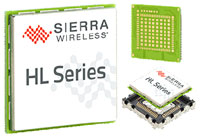 Sierra WirelessのHL8528組み込みワイヤレスモジュールの画像