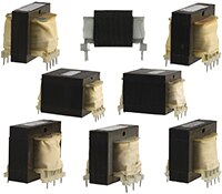 Abbildung: Transformatoren der PC/DPC-Serie von Signal Transformer