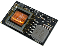 Imagen del módulo de alimentación por Ethernet (PoE) Ag59800-LPB del Silvertel