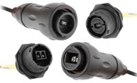 Image of Souriau's UTS LC Fiber Optic Connectors