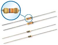Image of Stackpole Electronics' HDM Series Thru Hole Resistors