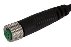 Image of Stewart Connector M8 A-Code Connectors and Cable Assemblies