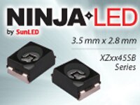 Image of SunLED's NinjaLED PLCC2 SMD LEDs