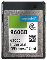 Image of Swissbit G2000 Industrial CFexpress™ Card