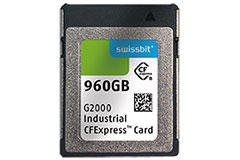 Image of Swissbit G2000 Industrial CFexpress™ Card