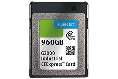 Image of Swissbit G2000 Industrial CFexpress™ Card