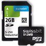 Image of Swissbit's  S-250 SD and S-250u microSD Cards