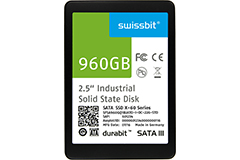Image of Swissbit's SATA SSD X-60 Series