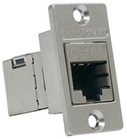 Image of Switchcraft's NH Series Narrow Universal Mount Panel RJ45 Connectors