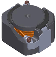Abbildung: Leistungsinduktivitäten der Serie CLF-NI-D von TDK