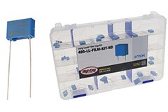 Image of TDK/EPCOS' Film Capacitors with Long Lead PC Terminals 